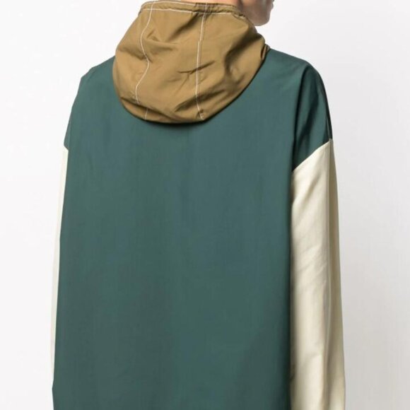 BNWT SS21 MARNI TRICOLOR ANORAK HOODIE 48 - Picture 10 of 11